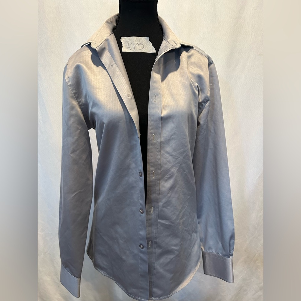 Le Chateau Light Gray Dress Shirt